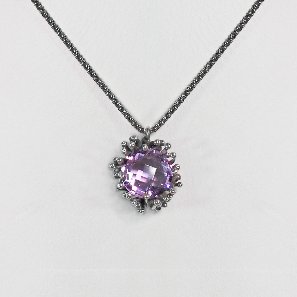 Pendente Scrine di Mare in Argento 925/000 e Quarzo Idrotermale.