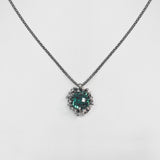 Pendente Scrine di Mare in Argento 925/000 e Quarzo Idrotermale.