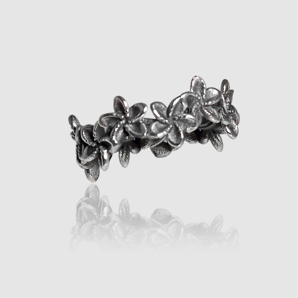 Anello Fiore Frangipane in Argento 925/000.