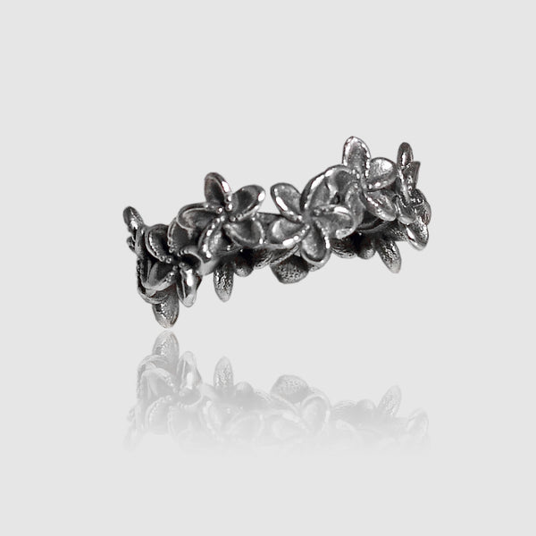 Anello Fiore Frangipane in Argento 925/000.