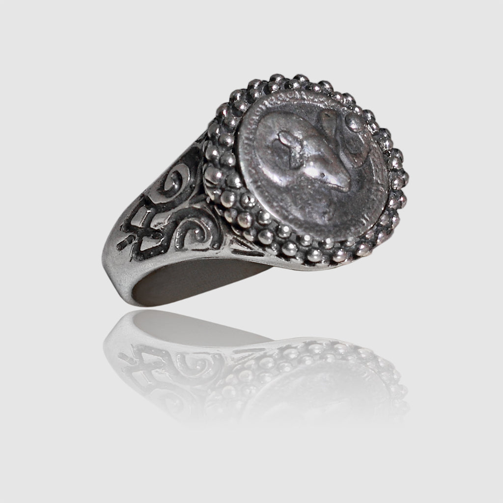 Anello Ariete in Argento 925/000