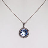 Pendente Margherite in Argento 925/000 e Quarzo Idrotermale.