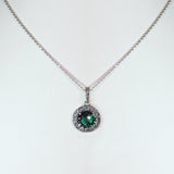Pendente Margherite in Argento 925/000 e Quarzi Idrotermali.