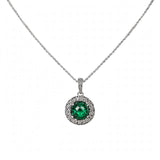 Pendente Margherite in Argento 925/000 e Quarzi Idrotermali.