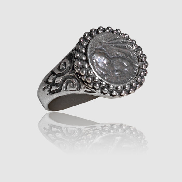 Anello Leone in Argento 925/000.