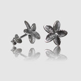 Orecchini Fiore Frangipane in Argento 925/000.