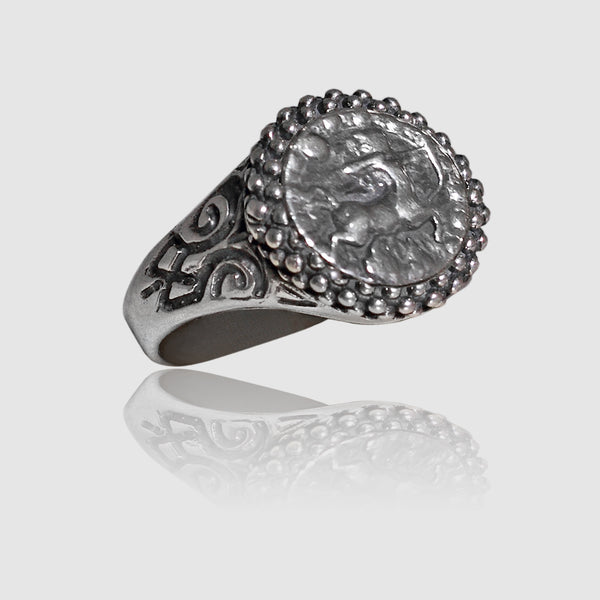 Anello Sagittario in Argento 925/000