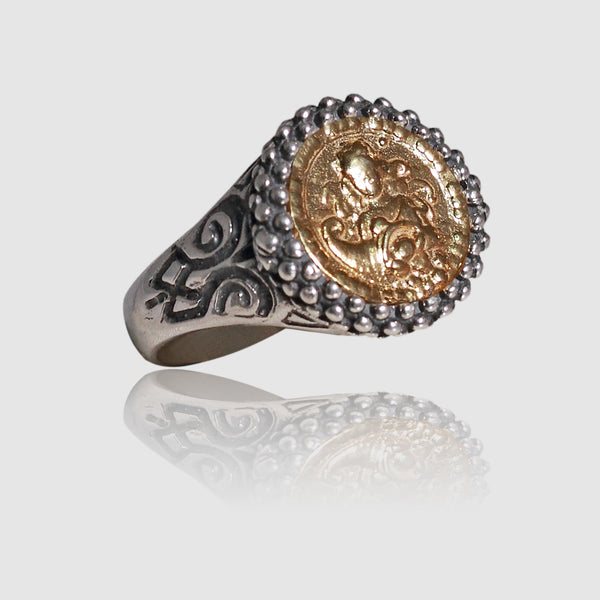 Anello Vergine in Argento 925/000.