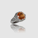 Anello Stelle Marine in Argento 925/000 e Quarzo Idrotermale.