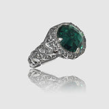 Anello Stelle Marine in Argento 925/000 e Quarzo Idrotermale.
