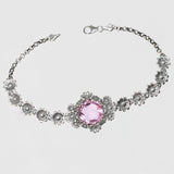 Bracciale Margherite In Argento 925/000 E Quarzo Idrotermale