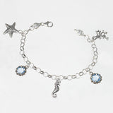Bracciale Mare in Argento 925/000 e Quarzo Idrotermale.