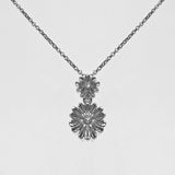 Pendente Margherite In Argento 925/000.