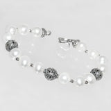 Bracciale Jennacca in Argento 925/000 e Perle Naturali.