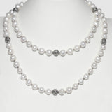 Collana Jennacca in Argento 925/000 e Perle Naturali.