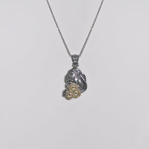 Pendente Mese Aprile in Argento 925/000