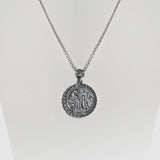 Pendente Moneta Statere in Argento 925/000