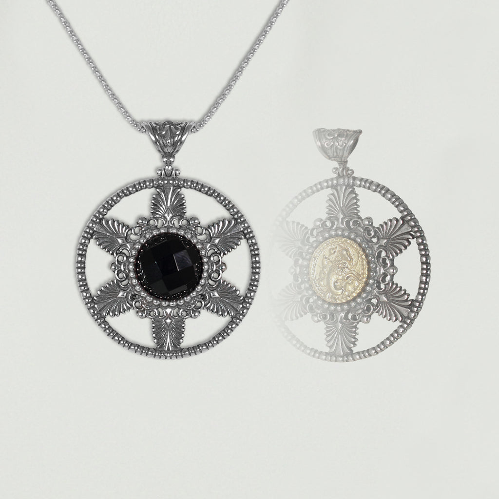 Pendente Capricorno in Argento 925/000