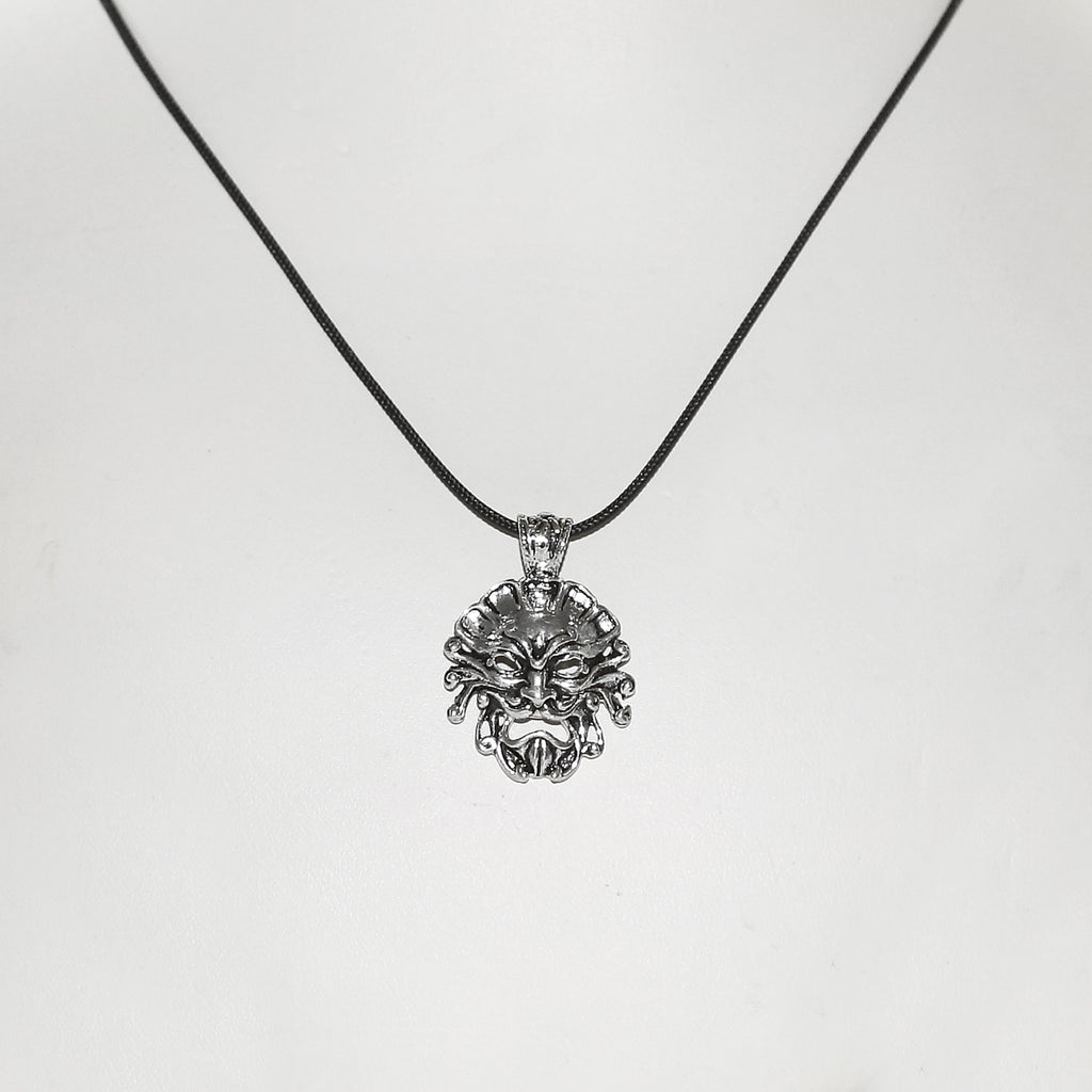 Pendente Maschera Apotropaica in Argento 925/000