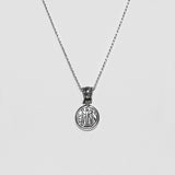 Pendente Moneta Statere in Argento 925/000