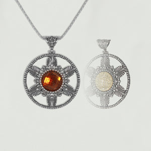 Pendente Gemelli in Argento 925/000